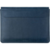 FIXED Oxford kožené pouzdro MacBook 12" modré