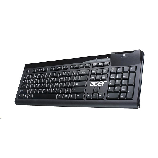 ACER Wired Smart Card reader Keyboard, drátová, USB2.0, čtečka chytrých karet, Black, Membrane Switch, CZ/SK layout ACER Wired Smart Card reader Keyboard, drátová, USB2.0, čtečka chytrých karet, Black, Membrane Switch, CZ/SK layout