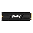 Kingston FURY RENEGADE SSD 4TB, M.2 2280, PCIe Gen4x4, R:7300MB/s; W:7000MB/s, Heatsink