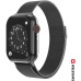 SWISSTEN řemínek Milánský tah pro Apple Watch 42-44 mm černý