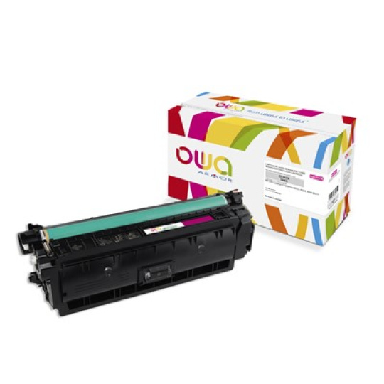 OWA Armor toner pro HP Color Laserjet Ese M552, M553, MFP M577, 9500 Stran, CF363X, červená/magenta OWA Armor toner pro HP Color Laserjet Ese M552, M553, MFP M577, 9500 Stran, CF363X, červená/magenta