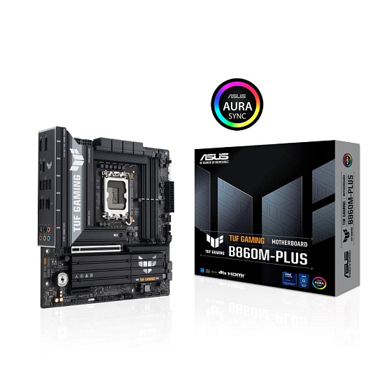ASUS MB Sc LGA1851 TUF GAMING B860M-PLUS, Intel B860, 4xDDR5, 1xUSB4, 1xDP, 1xHDMI, mATX ASUS MB Sc LGA1851 TUF GAMING B860M-PLUS, Intel B860, 4xDDR5, 1xUSB4, 1xDP, 1xHDMI, mATX
