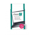 CLEAN IT čisticí roztok na notebooky s utěrkou, 2x30ml