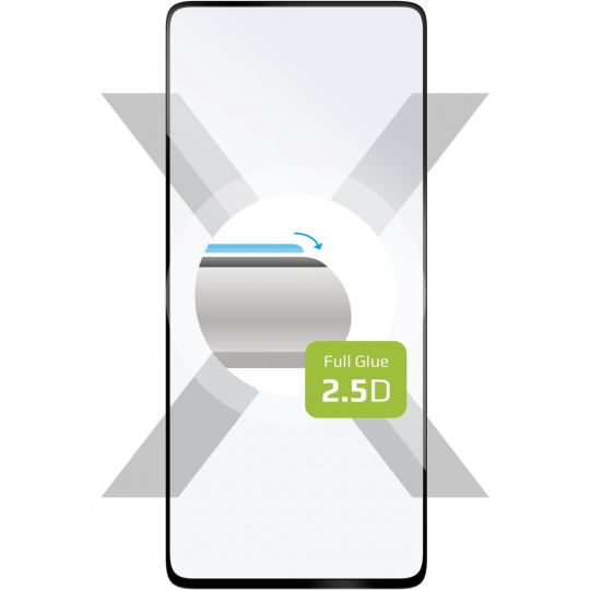FIXED 2,5D Full-Cover tvrzené sklo 0,33mm Samsung Galaxy M52 5G černé