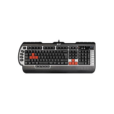 BAZAR - A4tech G800V, profesionální herní klávesnice, USB, CZ - Poškozený obal (Komplet)