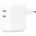 Apple 35W dvouportový USB-C napájecí adaptér