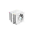 DEEPCOOL CPU Chladič AK620 DIGITAL SE WH, ARGB, 2x120mm, LGA1851, AM5, bílá