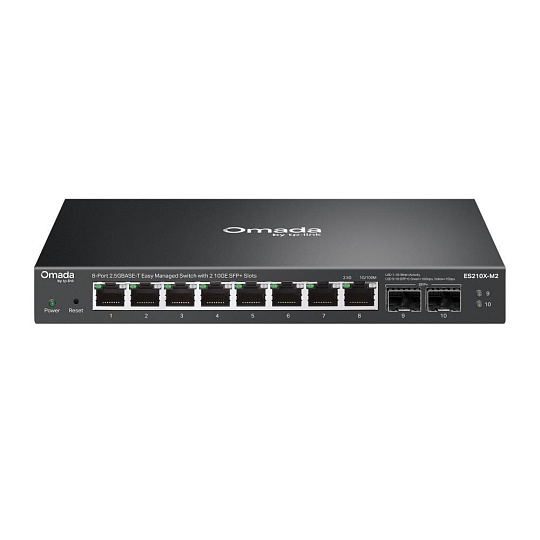 TP-Link OMADA switch ES210X-M2 (8x2,5GbE,2xSFP+,fanless)