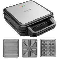 SV3080 Sandwich maker with exchange plates FAMILY 3in1 1200 W SV3080 Sandwich maker with exchange plates FAMILY 3in1 1200 W