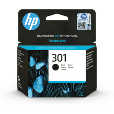 HP 301 Black Ink Cart, 3 ml, CH561EE (190 pages) HP 301 Black Ink Cart, 3 ml, CH561EE (190 pages)