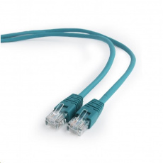 GEMBIRD kabel patchcord Cat5e UTP 1m, zelený GEMBIRD kabel patchcord Cat5e UTP 1m, zelený
