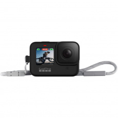 GoPro silikonové pouzdro + šnůrka, černé GoPro silikonové pouzdro + šnůrka, černé