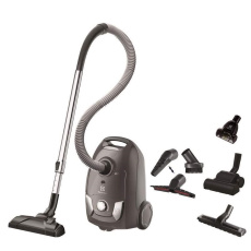 Electrolux Easy Go EEG44IGM sáčkový vysavač, 750 W, omyvatelný filtr, regulace výkonu, teleskopická trubice, šedý Electrolux Easy Go EEG44IGM sáčkový vysavač, 750 W, omyvatelný filtr, regulace výkonu, teleskopická trubice, šedý