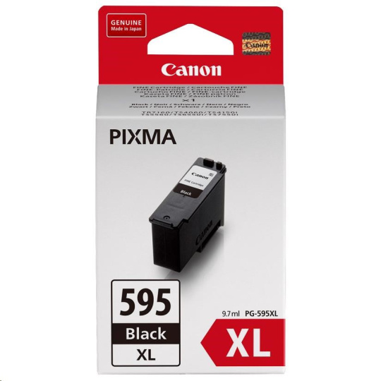 Canon CARTRIDGE PG-595XL černá pro Pixma TS4150i, TS6550i, TS7550i (300 stran) Canon CARTRIDGE PG-595XL černá pro Pixma TS4150i, TS6550i, TS7550i (300 stran)