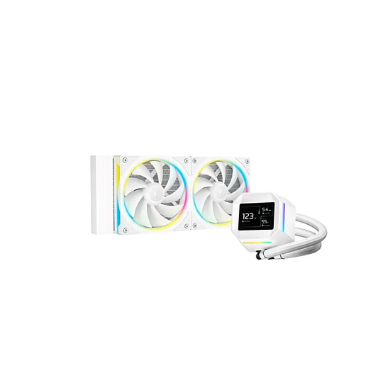 DEEPCOOL Vodní chladič LM240 WH, ARGB, 2x 120mm, AM5, LGA1851, bílá DEEPCOOL Vodní chladič LM240 WH, ARGB, 2x 120mm, AM5, LGA1851, bílá