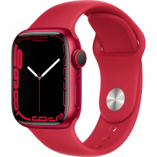 Apple Watch Series 7 Cellular 41mm (PRODUCT)RED hliník s červeným sportovním řemínkem Apple Watch Series 7 Cellular 41mm (PRODUCT)RED hliník s červeným sportovním řemínkem