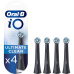 Oral-B iO Ultimate Clean Black náhradní hlavice (4 ks)