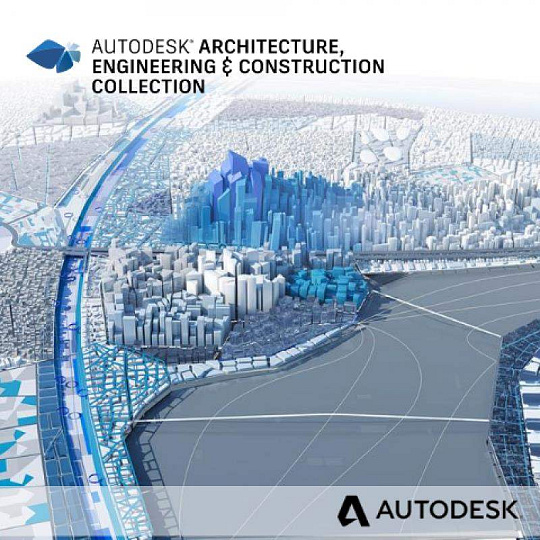 Autodesk Architecture, Engineering & Construction Collection 2025, 1 komerční uživatel, pronájem na 1 rok
