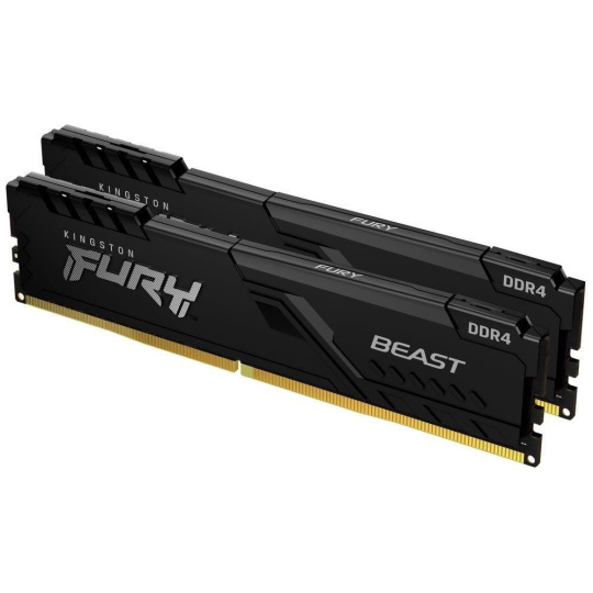 DIMM DDR4 16GB 3200MHz CL16 (Kit of 2) KINGSTON FURY Beast Black