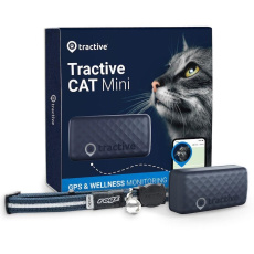 Tractive GPS CAT Mini – sledování polohy a aktivity pro kočky - tmavě modrý Tractive GPS CAT Mini – sledování polohy a aktivity pro kočky - tmavě modrý