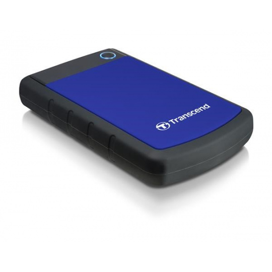 TRANSCEND externí HDD 2,5" USB 3.1 StoreJet 25H3B, 1TB, Blue (nárazuvzdorný)