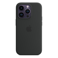 Apple silikonový kryt s MagSafe na iPhone 14 Pro temně inkoustový