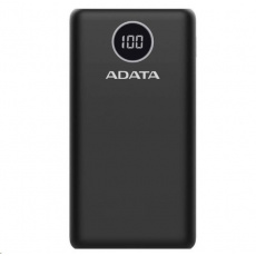 ADATA PowerBank P20000QCD - externí baterie pro mobil/tablet 20000mAh, 2,1A, černá (74Wh)