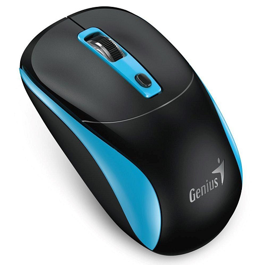 GENIUS myš NX-7123/ 1200 dpi/ bezdrátová/ Copilot/ černo-modrá