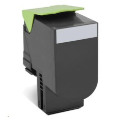 LEXMARK černý toner 802SK pro CX310/410/510 z programu Lexmark Return (2 500 stran) LEXMARK černý toner 802SK pro CX310/410/510 z programu Lexmark Return (2 500 stran)