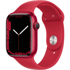 Apple Watch Series 7 Cellular 45mm (PRODUCT)RED hliník s červeným sportovním řemínkem Apple Watch Series 7 Cellular 45mm (PRODUCT)RED hliník s červeným sportovním řemínkem