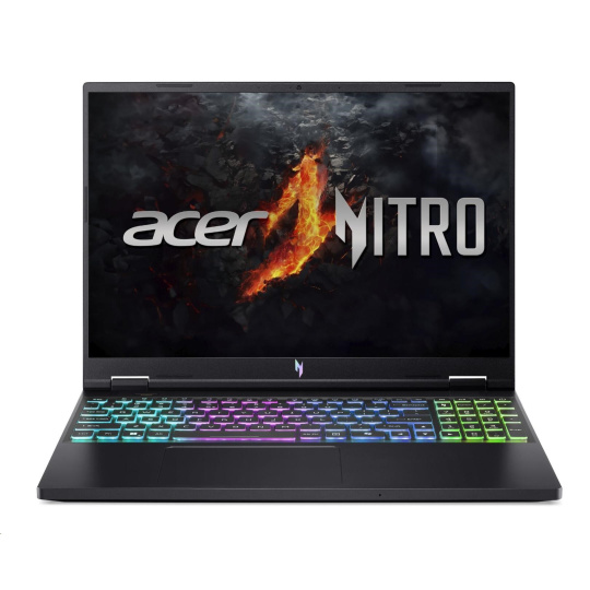 ACER NTB Nitro 16 (AN16-73-51WU),i5-14450HX,16" 1920x1200,16GB,1TB SSD,RTX 3050,Linux,Obsidian Black