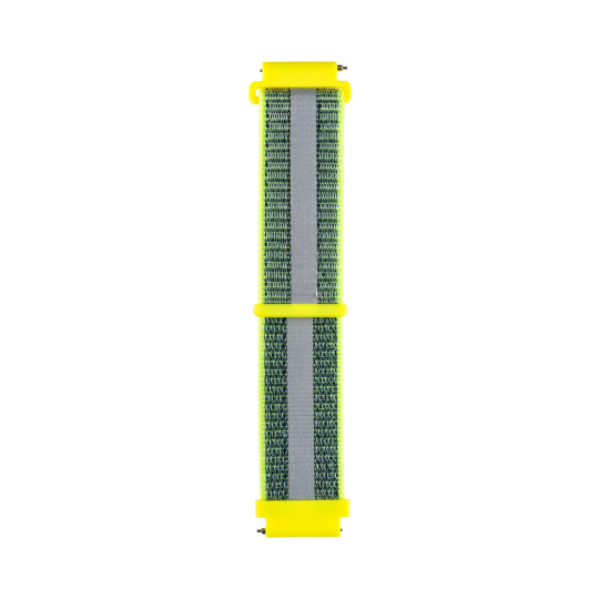 Garett Kids univerzální řemínek 20 mm, zelený reflexní