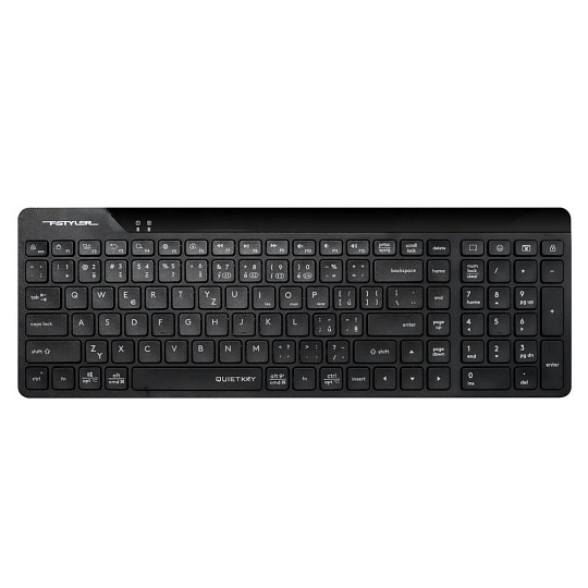 A4tech FStyler FBK23 AS, bezdrátová Dual mode Bluetooth+2,4G klávesnice, CZ, černá A4tech FStyler FBK23 AS, bezdrátová Dual mode Bluetooth+2,4G klávesnice, CZ, černá