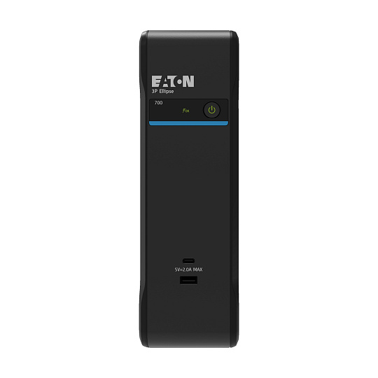 Eaton 3P Ellipse UPS USB FR, 700VA, 420W, Vstup: C14, Výstupy: (3) Typ E, (1) Pouze přepěťová ochrana Typ E, USB nabíj