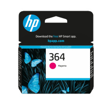 HP 364 Magenta Ink Cart, 3 ml, CB319EE (300 pages) HP 364 Magenta Ink Cart, 3 ml, CB319EE (300 pages)