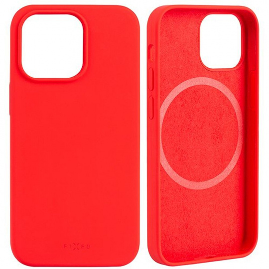 FIXED MagFlow s podporou Magsafe Apple iPhone 13 Pro červený