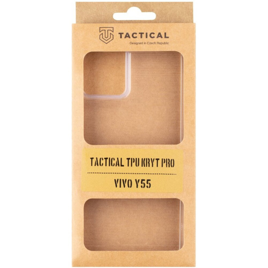 Tactical TPU kryt pro Vivo Y55 Transparent