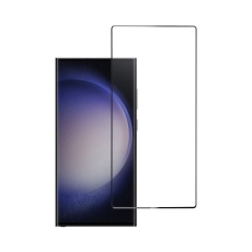 Smarty 5D Blue Star tvrzené sklo Samsung Galaxy S23 Ultra černé