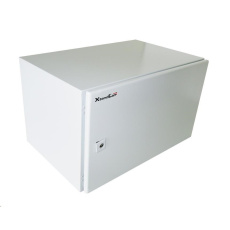 XtendLan 19" venkovní vodotěsný rozvaděč 6U krytí IP55, šířka 600mm, hloubka 400mm, nosnost 65kg, šedý