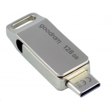 GOODRAM Flash Disk 128GB ODA3, USB 3.2, stříbrná GOODRAM Flash Disk 128GB ODA3, USB 3.2, stříbrná