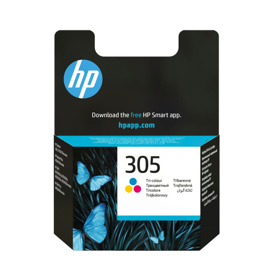 HP 305 Tri-color Original Ink Cartridge (100 pages) HP 305 Tri-color Original Ink Cartridge (100 pages)
