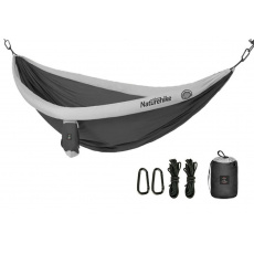 Naturehike hamaka DC-C09 pro 2 osoby s nafukovacími lemy 850g - tmavě šedá