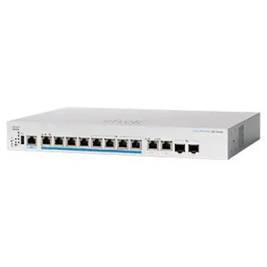 Cisco switch CBS350-8MP-2X-UK, 8x2.5GbE, 2x10GbE RJ45/SFP+, 240W - REFRESH