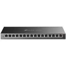 TP-Link switch TL-SG116E, 16xGbE RJ45, fanless