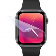 FIXED Invisible Protector TPU folie Apple Watch 41mm (2ks) čirá