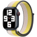Apple Watch provlékací sportovní řemínek 41/40/38mm ovesně mléčný / citrusově žlutý
