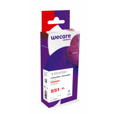 WECARE ARMOR cartridge pro Canon Pixma MG5450, IP7250 (CLi551XLC), modrá/cyan, 13ml, 800str WECARE ARMOR cartridge pro Canon Pixma MG5450, IP7250 (CLi551XLC), modrá/cyan, 13ml, 800str
