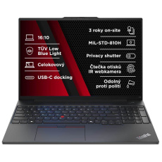 LENOVO NTB ThinkPad E16 AMD G2 - Ryzen5 7535HS,16" WUXGA,16GB,512SSD,FHD+IRcam,W11H LENOVO NTB ThinkPad E16 AMD G2 - Ryzen5 7535HS,16" WUXGA,16GB,512SSD,FHD+IRcam,W11H