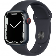 Apple Watch Series 7 Cellular 41mm inkoustový hliník s inkoustovým sportovním řemínkem Apple Watch Series 7 Cellular 41mm inkoustový hliník s inkoustovým sportovním řemínkem