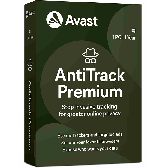 _Nová Avast AntiTrack Premium 1PC na 12 měsíců _Nová Avast AntiTrack Premium 1PC na 12 měsíců